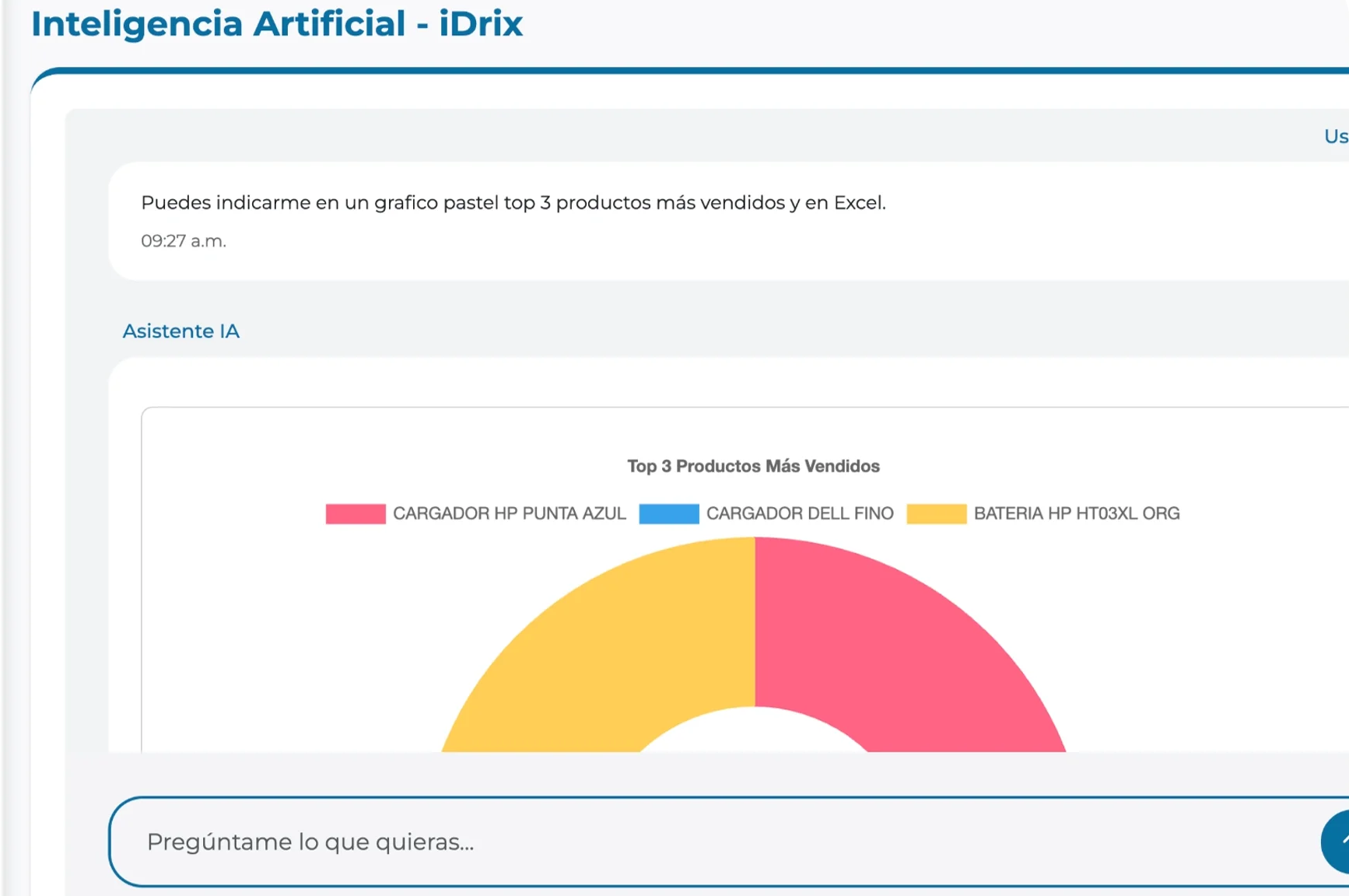 Mejor sistema contable con IA en Ecuador iDrix Contable con asistente inteligente y reportes gerenciales